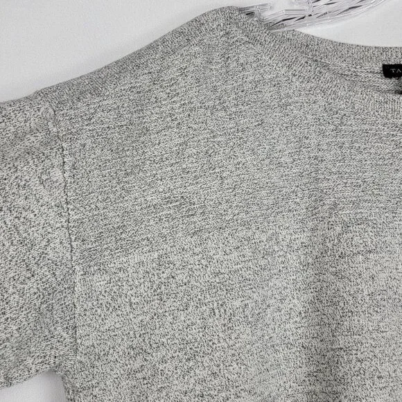 Talbots Womens Pullover Sweater Size XL Gray Cotton Blend Long Sleeve Crew Neck - Picture 5 of 10